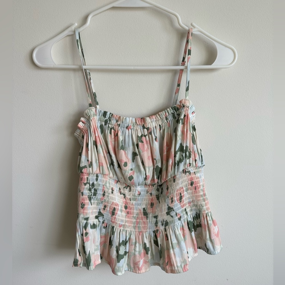 Floral Glassons Top
